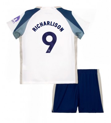 Tottenham Hotspur Richarlison #9 Replica Home Stadium Kit for Kids 2025-26 Short Sleeve (+ pants)